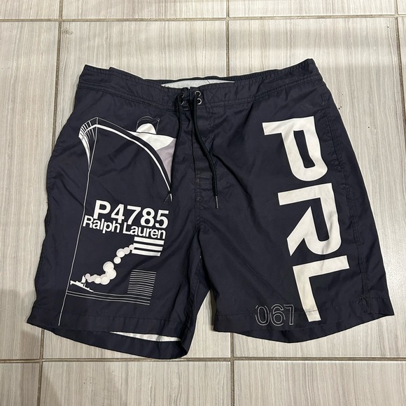 Polo Ralph Lauren Swim Mens Vintage Polo Bathingswim Suit Size L